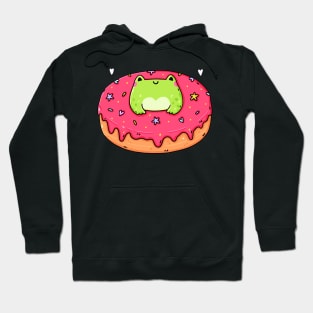 Frog Pink Donut Hoodie